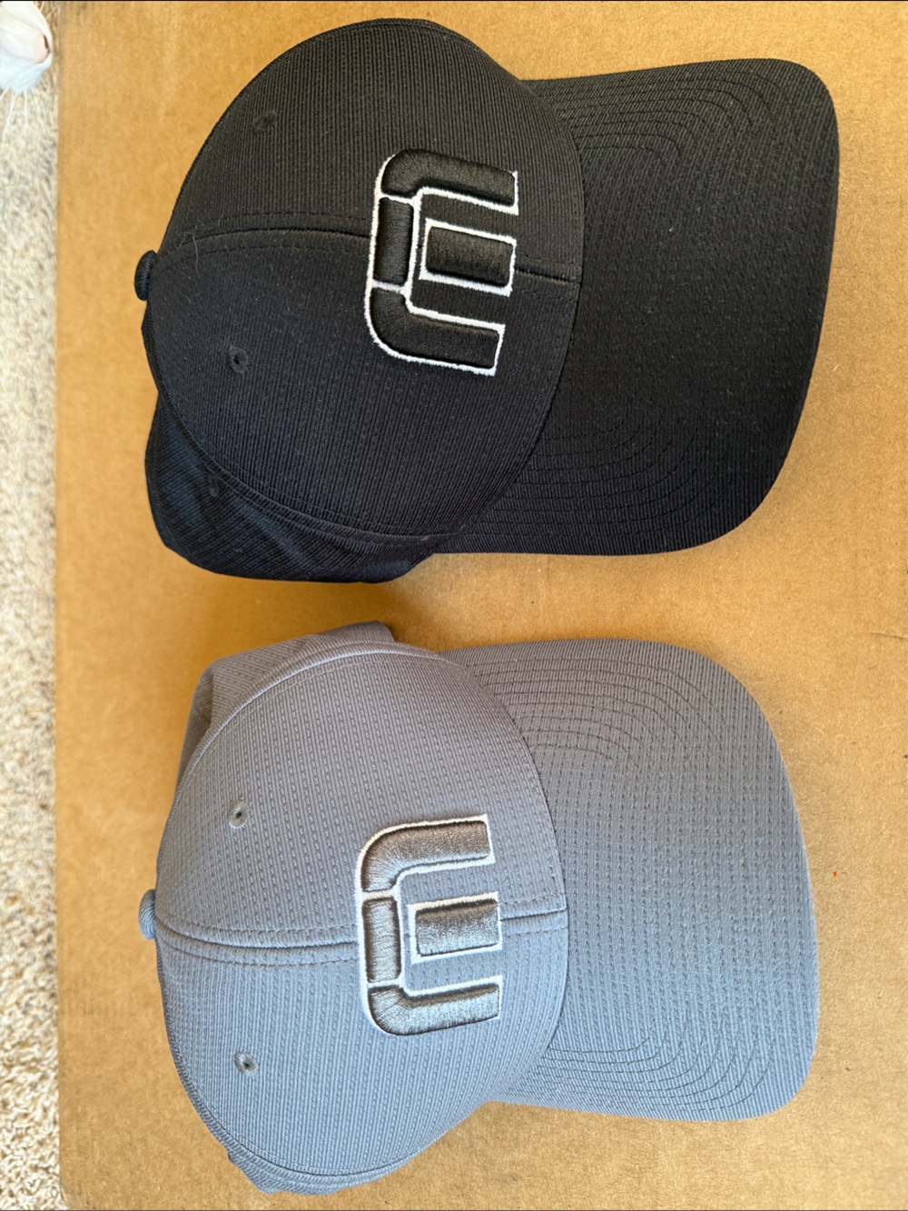 Travis Mathew Two-Pack Baseball Caps - Gray & Black
